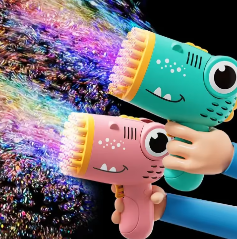 40 Holes Bubble Machine Gun Dinosaur