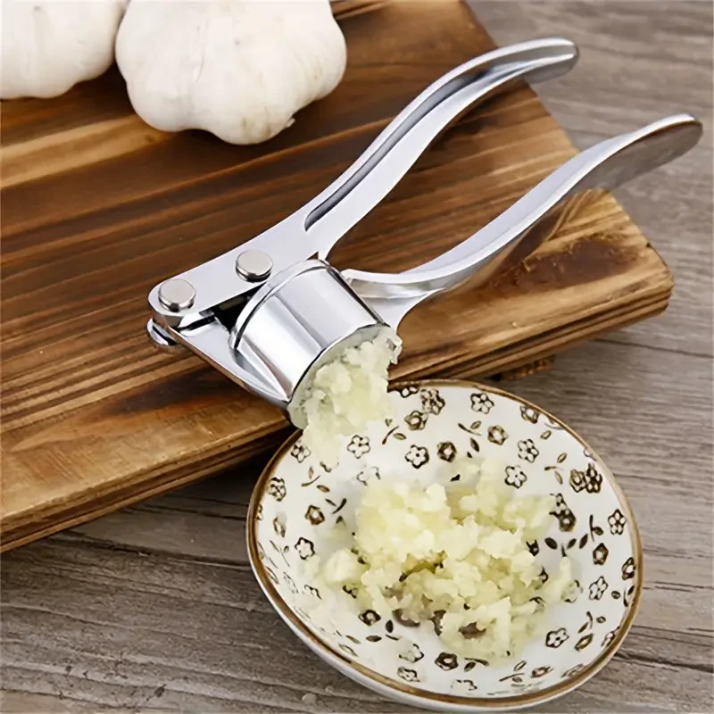 Metal Garlic Press Crusher