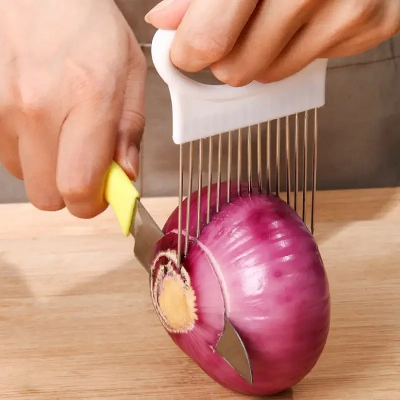 Stainless Steel Onion Slicer Holder
