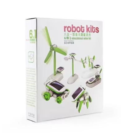 6in1DIY Solar Robot Science Experiment