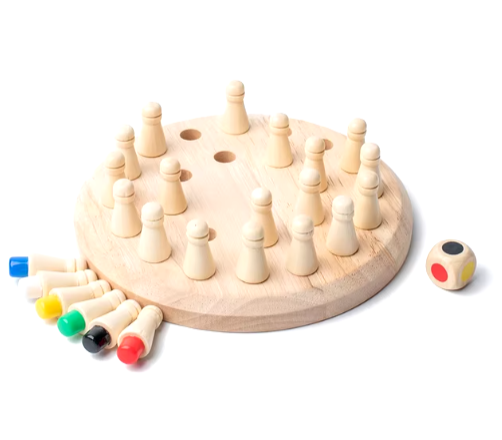 Wooden Memory Match Stick Chess