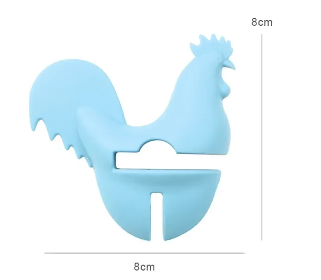 Home Creative Kitchen Spill-proof Silicone Pot Clip
