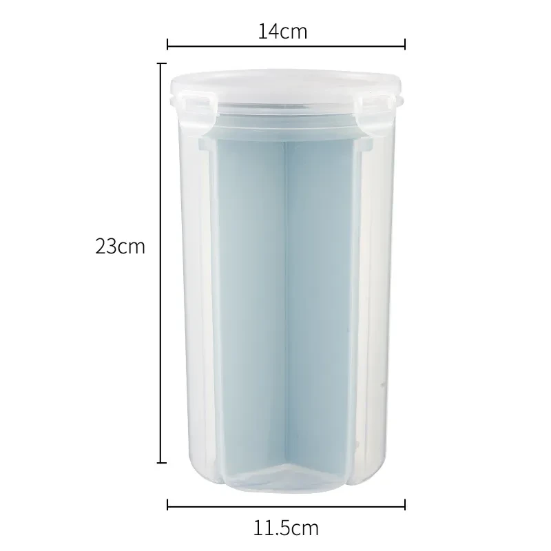 Kitchen Rotating Sealed Tank Moisture-proof Millet Bucket