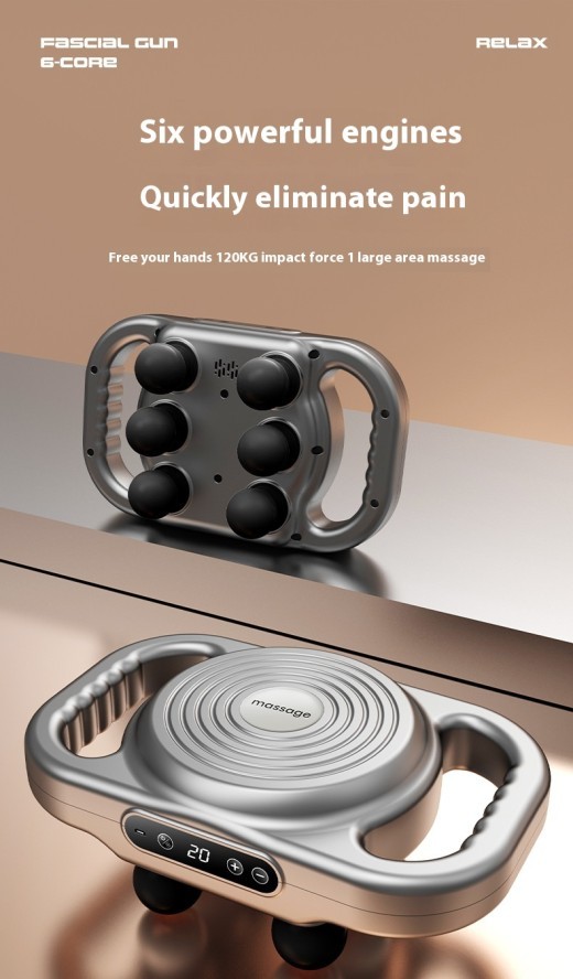 High Frequency Multi-gear Vibration Relaxation Muscle Massager