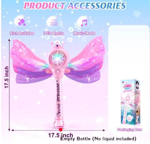 Bubble Wand for Toddlers Bubble Machine