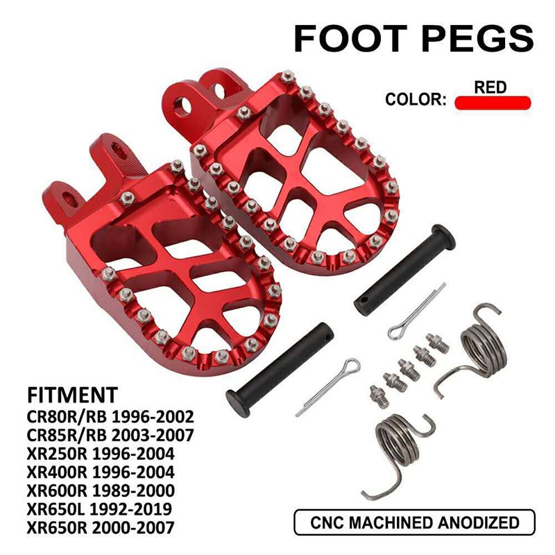 Off-road Motorcycle Modified Parts CNC Aluminum Pedal