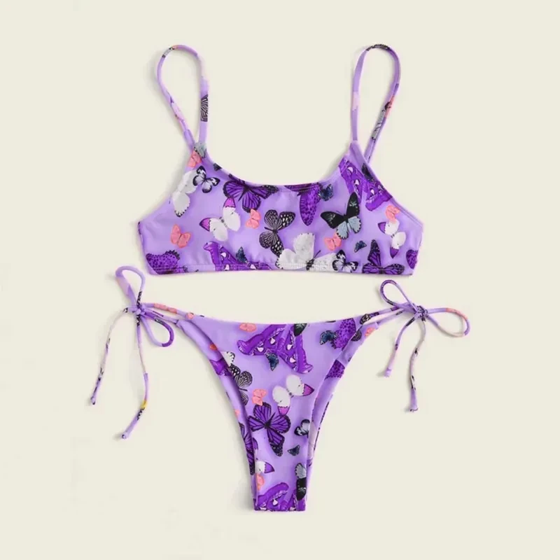 Floral Breeze Push-Up Bikini Set