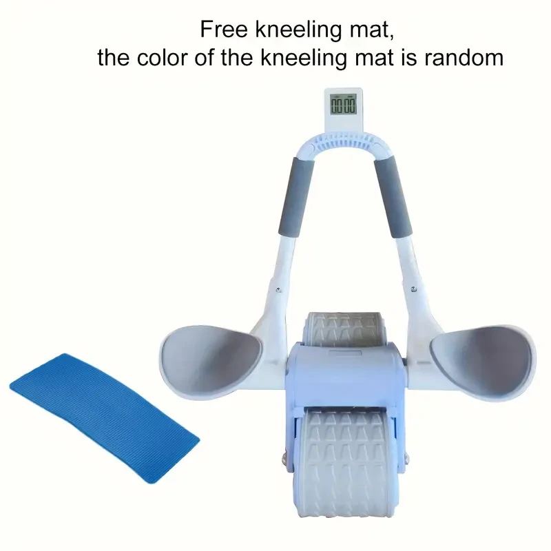 Rebound Abdominal Wheel - Ab Roller with Elbow Support and Timer