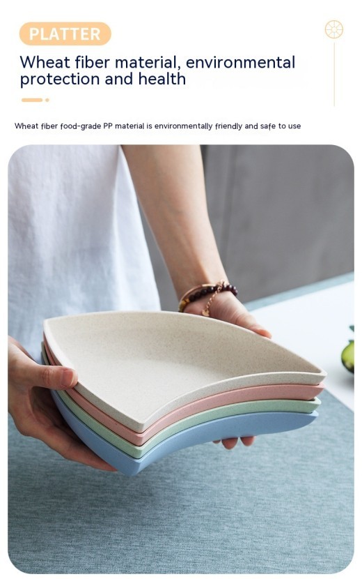 Plate Set Cute Combination Fruit Dish Snacks