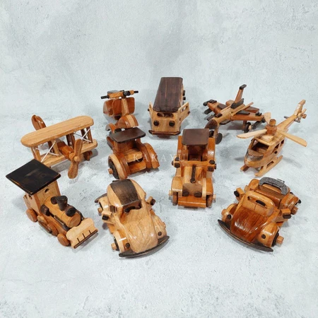 Handcrafted Wooden Miniatures  Collect Them All!