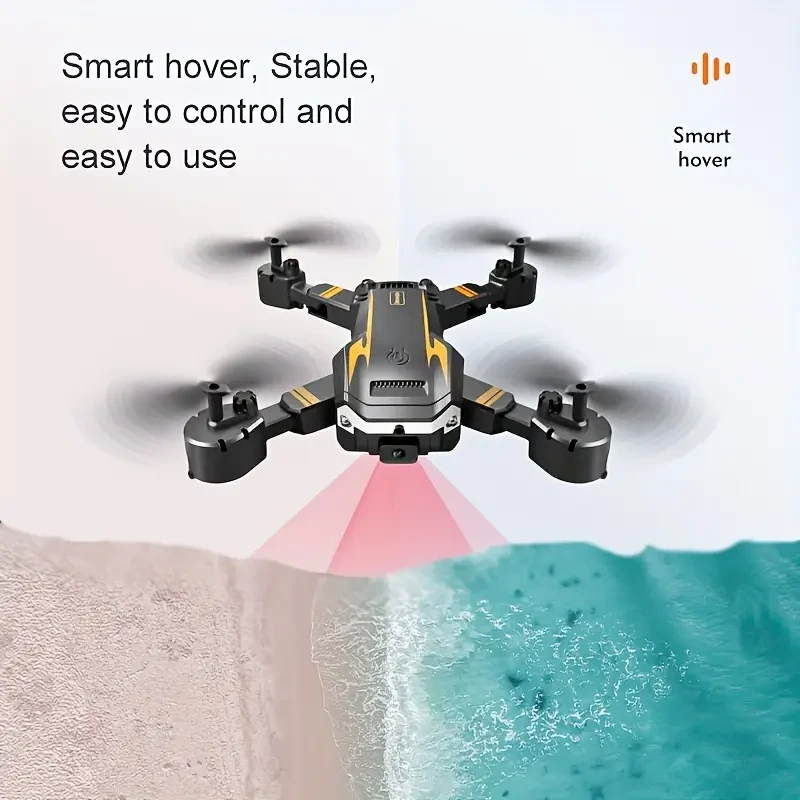 2Battery S6 Professional Dual Camera Dual Folding Remote Control Drone, Height Holding Quadcopter Remote Control Toys for Boys and Girls