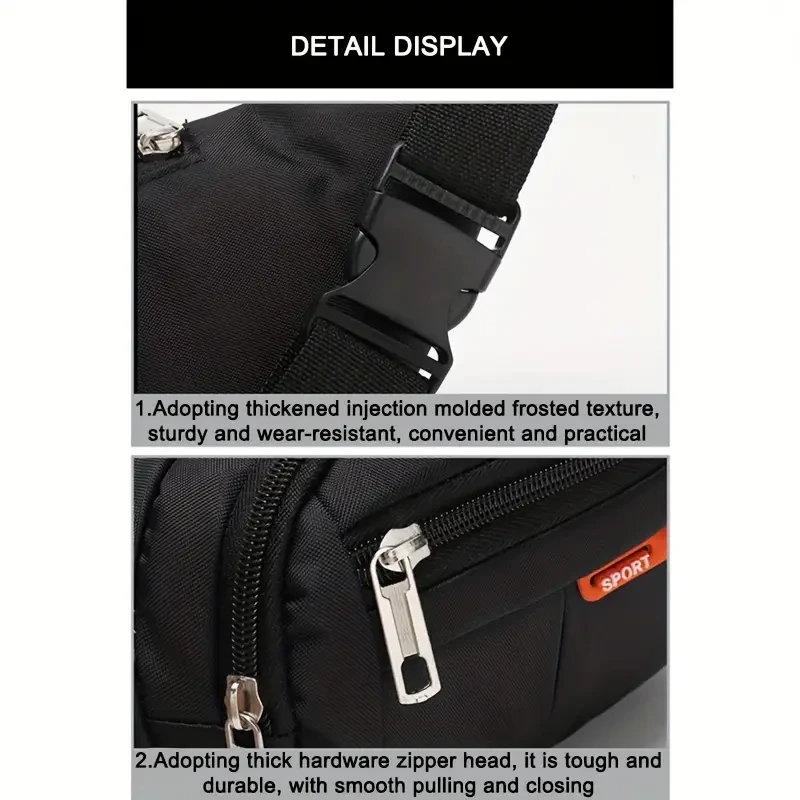 Unisex Belt Bag Fanny Pack - Money and Phone Holder Hip Bum Waist Bag