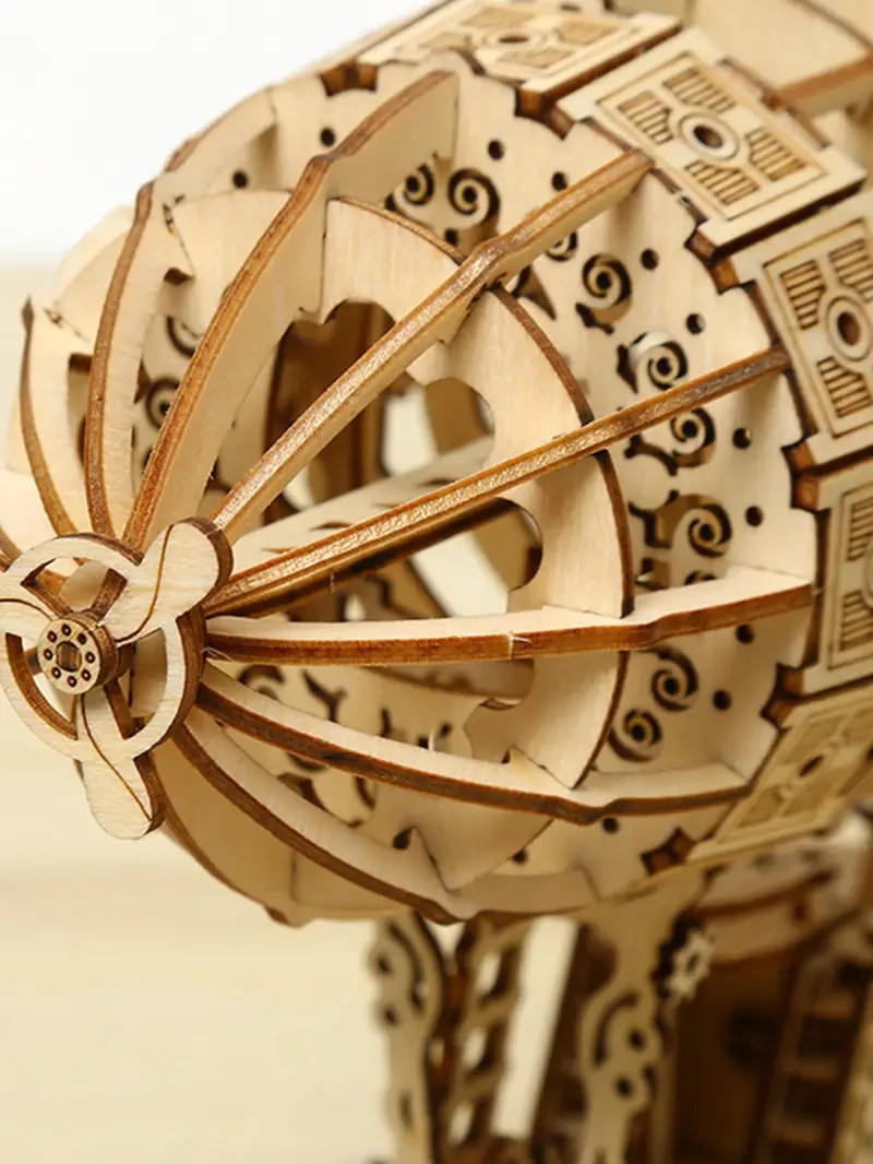 3D Wooden Airship Puzzle Model Kit