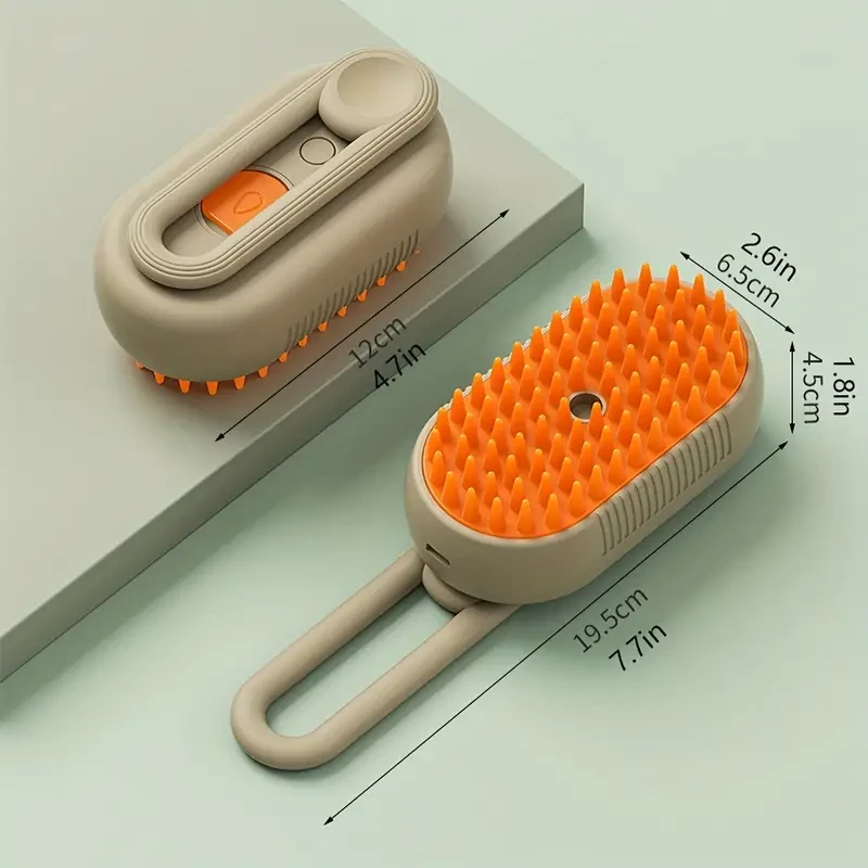 Automatic Spray Hair Removal and Anti-static Massage Comb for Cat and Dog Grooming