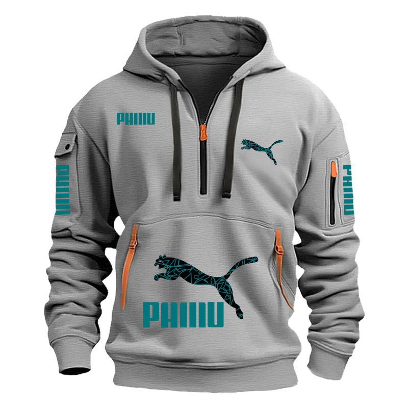 Mens Fashion Fleece Hoodie