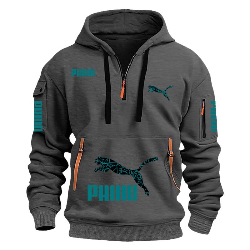 Mens Fashion Fleece Hoodie