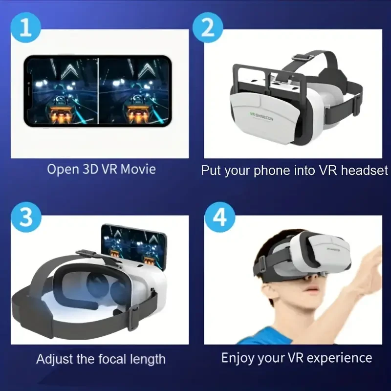 VR SHINECON IMAX 3D Movie VR Glasses