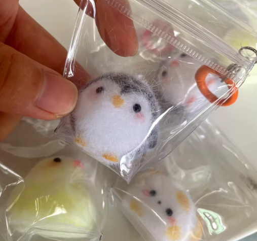 Sticky Tpr Squishy Mini Penguin Duck