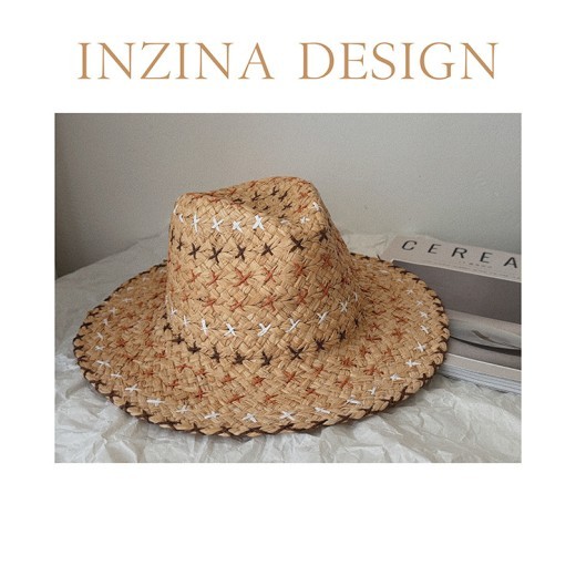 Retro Personality Western Cowboy Style Straw Hat