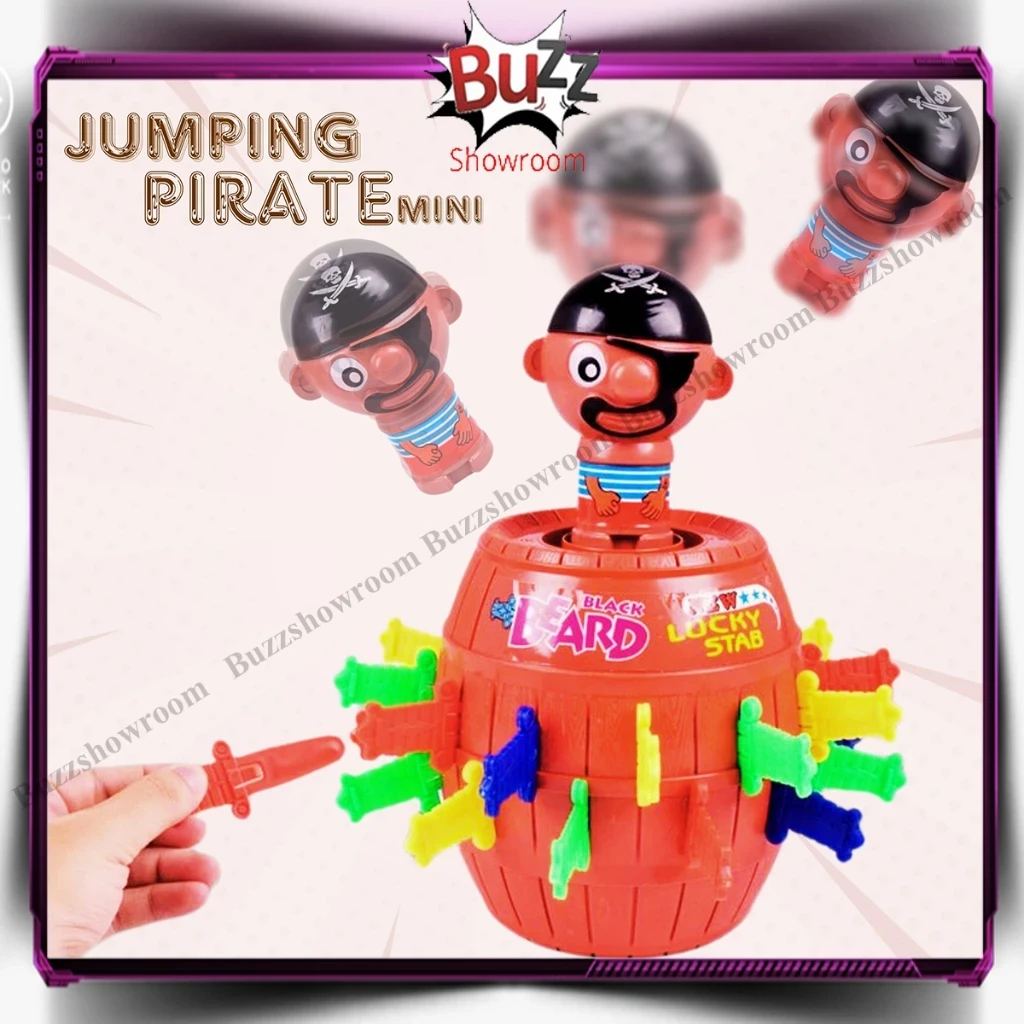 Pirate Roulette Game 24 & 16 Swords Barrel Games Running Man Games Big Mini