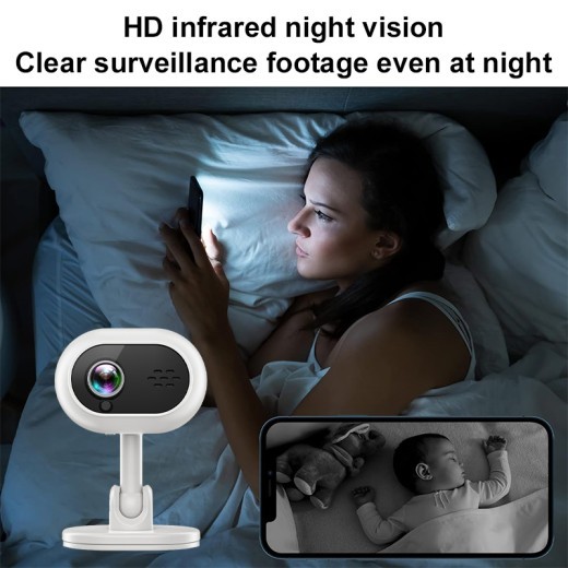 1080P HD Mini Camera WiFi Wireless HD Night Vision Camera Home XD Remote