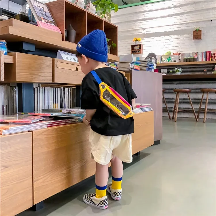 Children's Transparent Plastic Beach Jelly Waist Pack