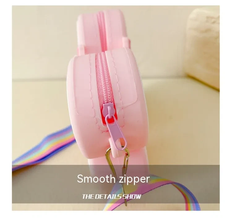 Children's Silicone Cute Butterfly Shoulder Bag