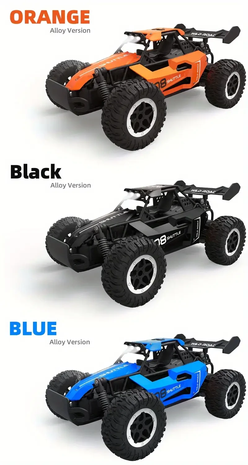High-speed Remote-control Car To All-terrain Off-road Electric Toys Christmas Halloween Thanksgiving Gifts High-speed Alloy High-speed High-speed Off-road Racing Boy Toys