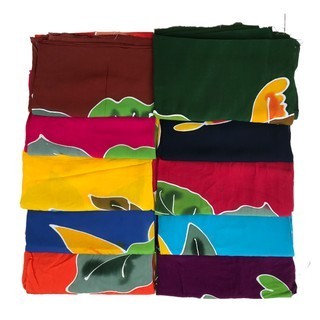 Bali Beach Cloth First Quality Cloth Painting Flowers MST 1