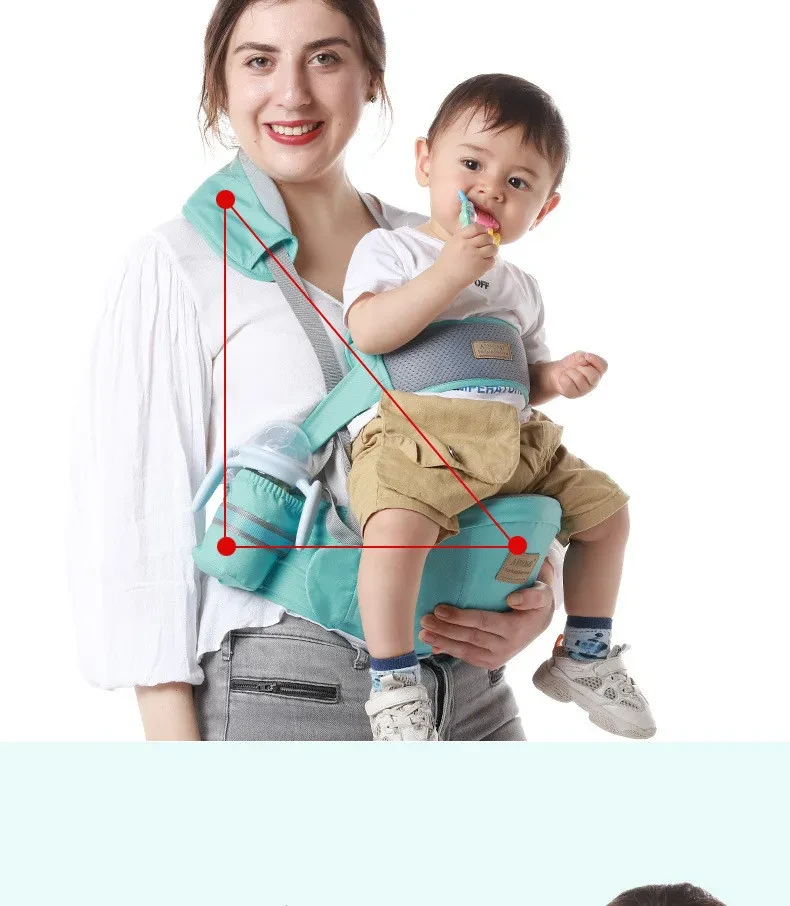 Multifunctional Children's Strap Baby Carrier Baby Waist Stool