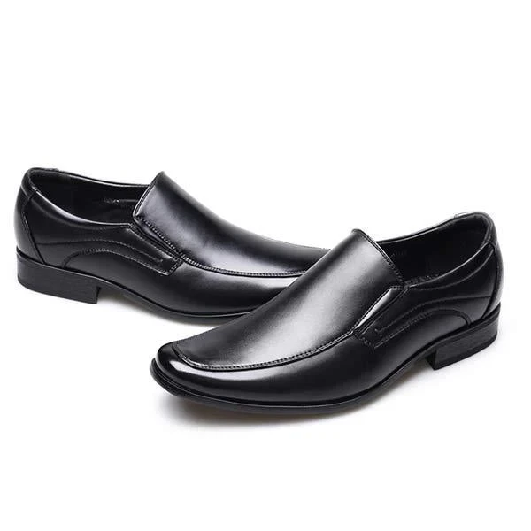 Men's Small Square Leather Shoes
