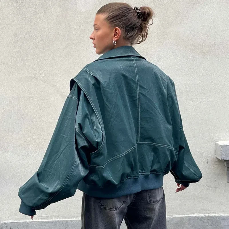 Retro Stand Collar Women's Jacket