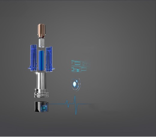 Hidden intelligent facial armpit hair depilator