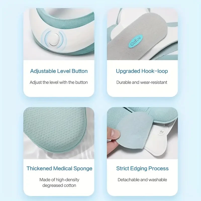 Cofoe Neck Traction Stretcher - Adjustable Cervical Vertebra Support Brace