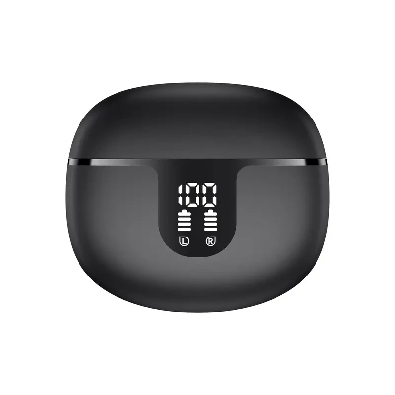 In ear wireless earphones with HIFI sound quality, true wireless all-round stereo earphones with low delay, automatic connection, high-definition noise reduction, large battery life, and LED digital display of battery life