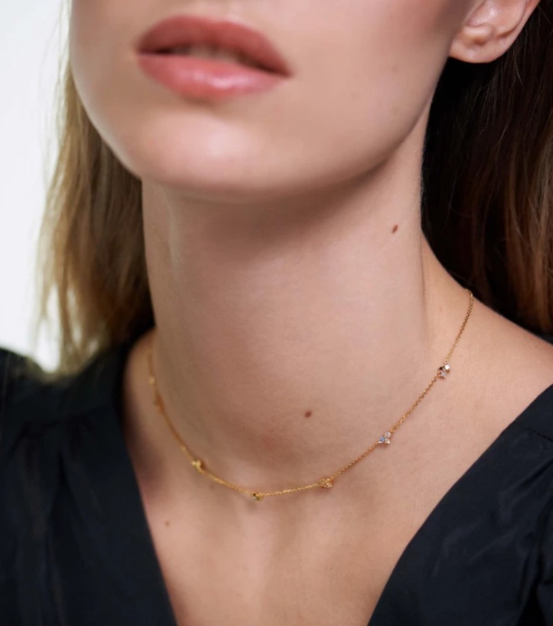 Ins Wind 925 Silver PDPaola Christmas Gift For Girlfriend Necklace