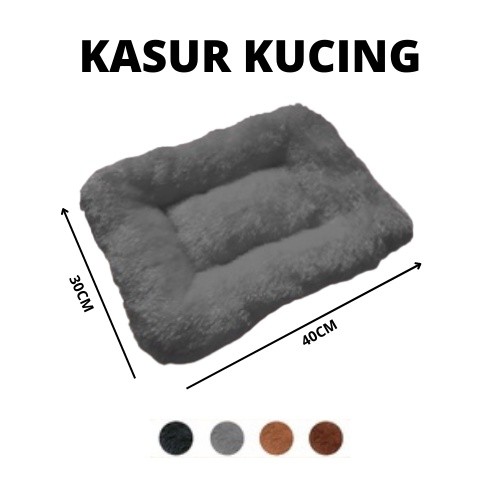 Cat Bed Thick Rasfur Fur Base Pet Bed Cat Bed Mat