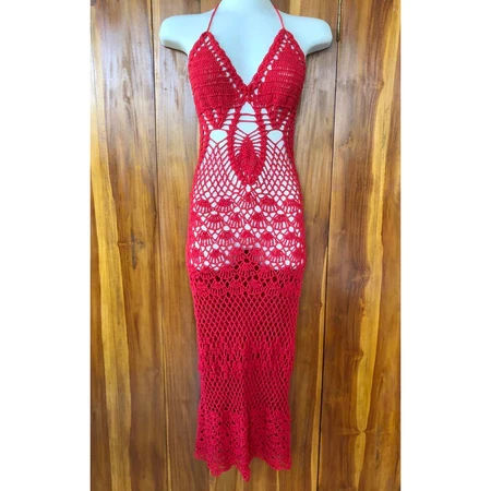 Knitted Bikini Dress Summer Wear