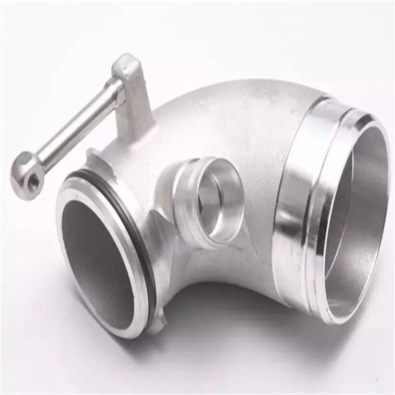 Modified Plus-sized Turbine Tube 90 Degree Elbow Applicable To Lateral Engine Positioning