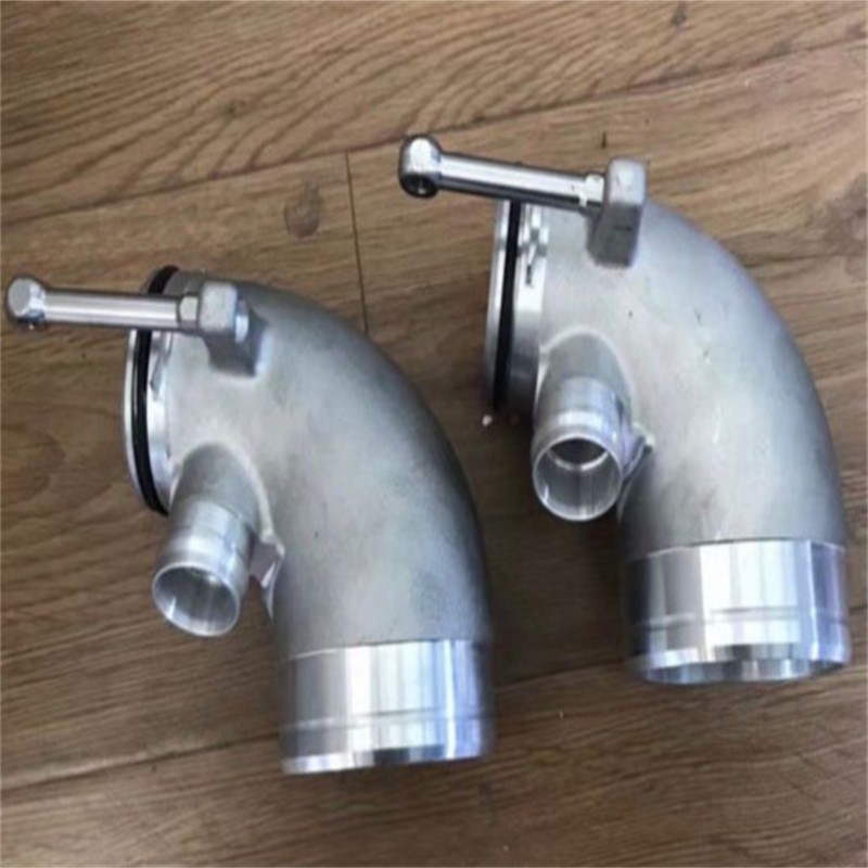 Modified Plus-sized Turbine Tube 90 Degree Elbow Applicable To Lateral Engine Positioning