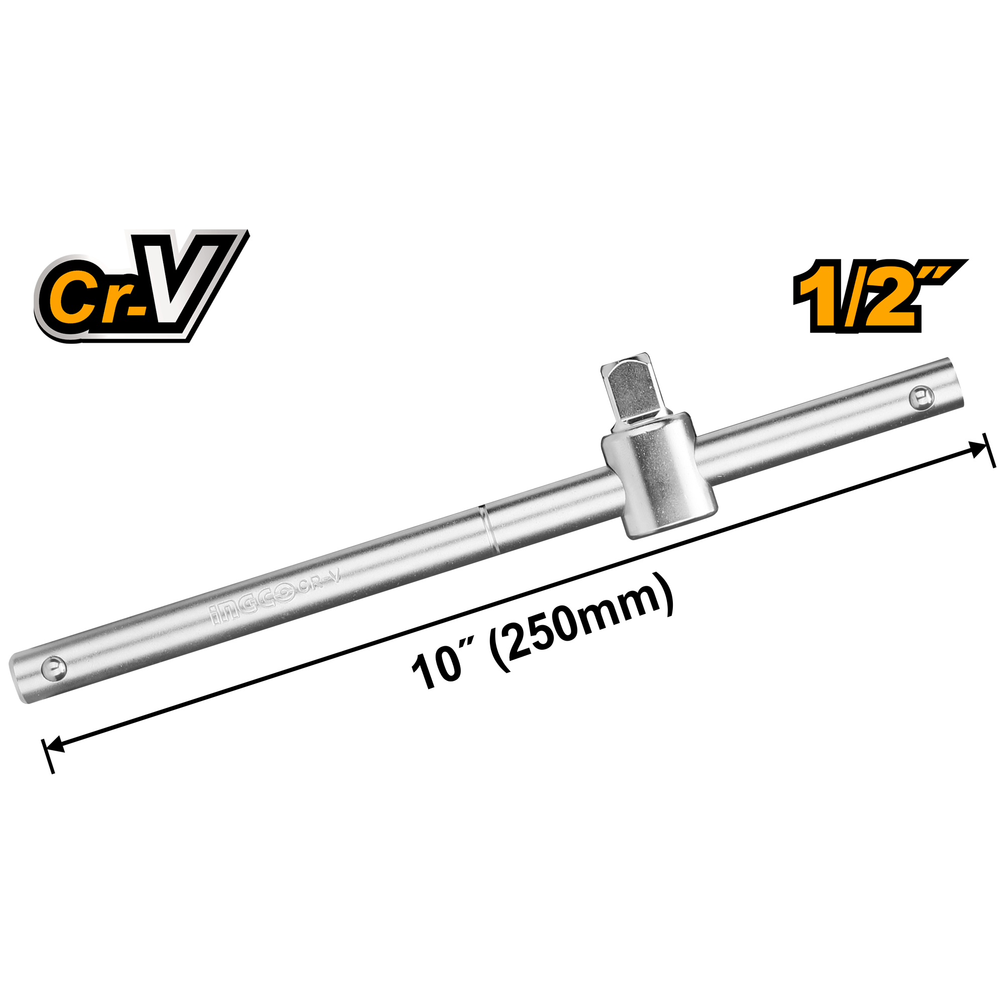 Sliding T-Bar 1/2 250mm/10