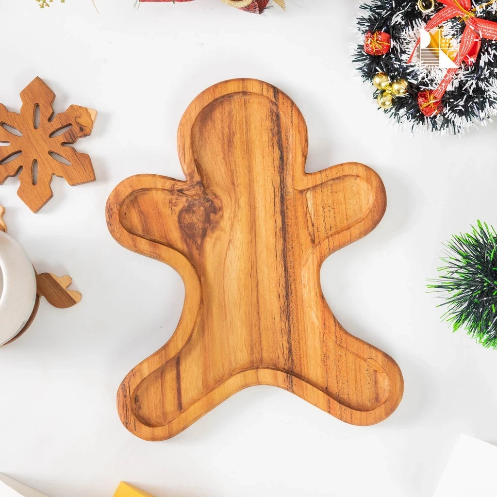 Dekornata Wooden Plate Christmas Editions / Wooden Plate / Christmas Decorations