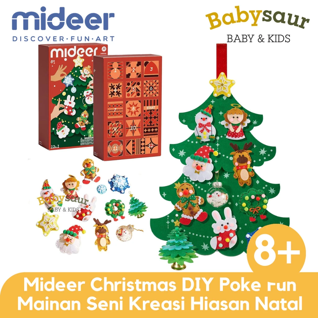 Christmas DIY Poke Fun Christmas Advent Calendar Educational Toys Creative Arts Gifts Christmas Hampers Xmas Kids Toys