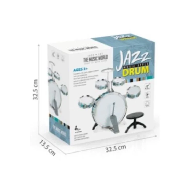 Kids Toys MUSIC STYLE JAZZ DRUM JUMBO Toys Musical Instruments Kids Drum