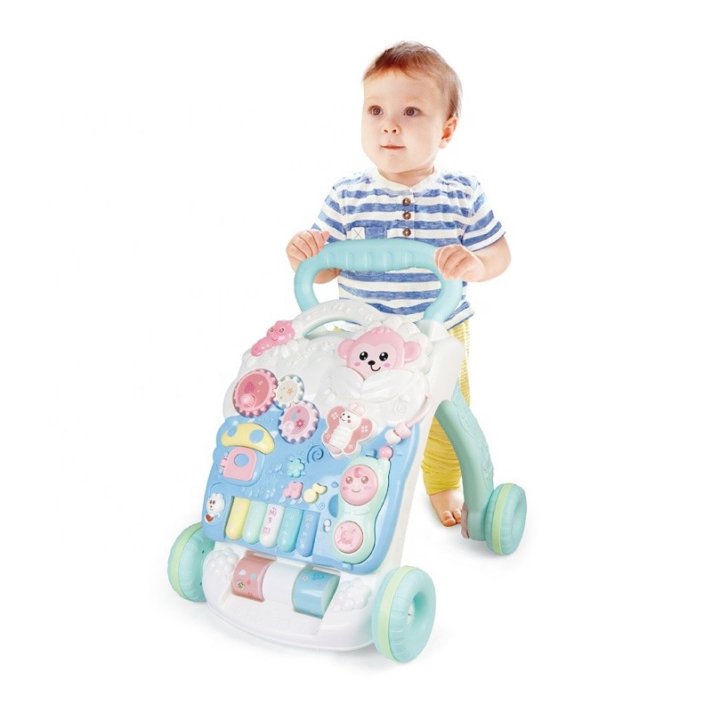Baby Walker Stroller Toy With Light And Music Luxury Baby Stroller