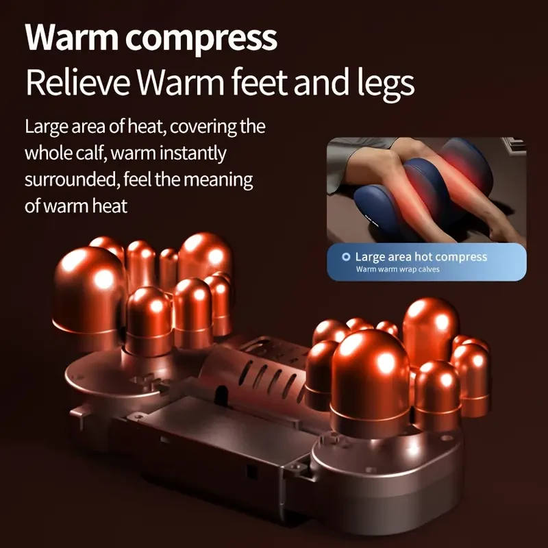 Automatic Foot Massager for Leg Muscles, Foot Soles, and Arms - Full-body Meridian Massage and Foot Therapy