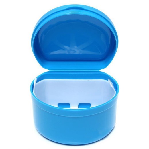 Portable False Teeth Set Retainer Storage Box Orthodontic Invisible Teeth Brace Box