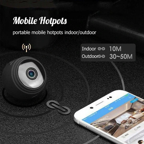 Mini 1080p HD Wireless Magnetic Security Camera