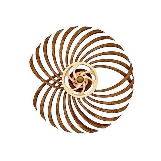 Geometric Pattern Wall Decoration Wood Products