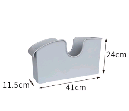 Stackable kitchen storage rack kitchen and bathroom storage box tool pot cover seasoning rack